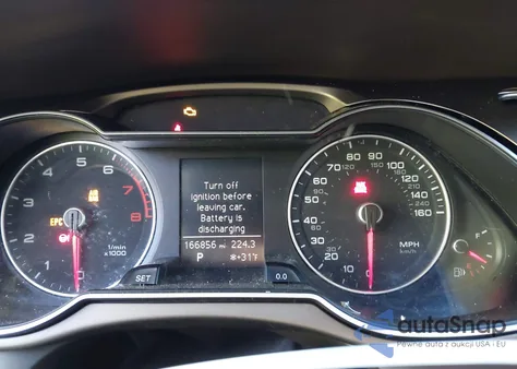 2014 Audi A4 2.0T Premium z USA, uszkodzony, nr VIN WAUAFAFL5EA003680